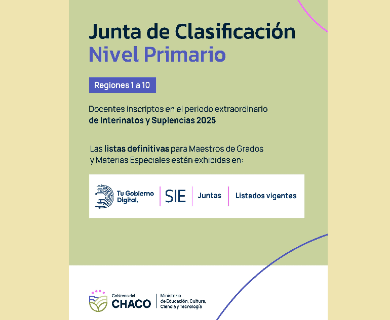 INTERINATOS Y SUPLENCIAS 2025: ESTÁN PUBLICADAS LAS LISTAS DEFINITIVAS DE MAESTROS DE GRADO Y MATERIAS ESPECIALES