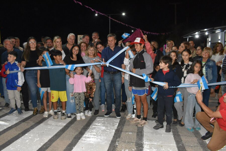 Obra clave para la zona norte de Resistencia: Zdero inauguró la pavimentación de la avenida Coronel Falcón