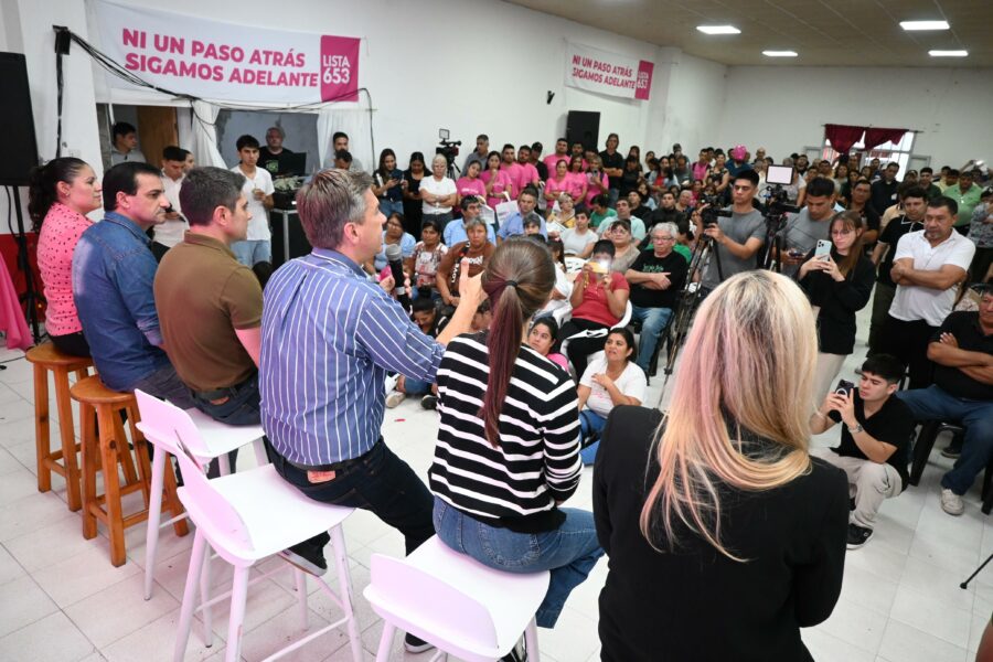 Pinedo: Zdero ratificó el rumbo de su gestión y pidió el acompañamiento de cara a las elecciones legislativas