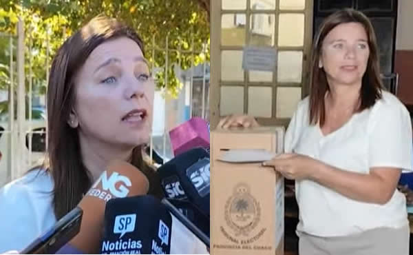 Marilín Rodríguez votó en Sáenz Peña: “Los invito a que vengan a votar, no dejen que otro elija por ustedes”