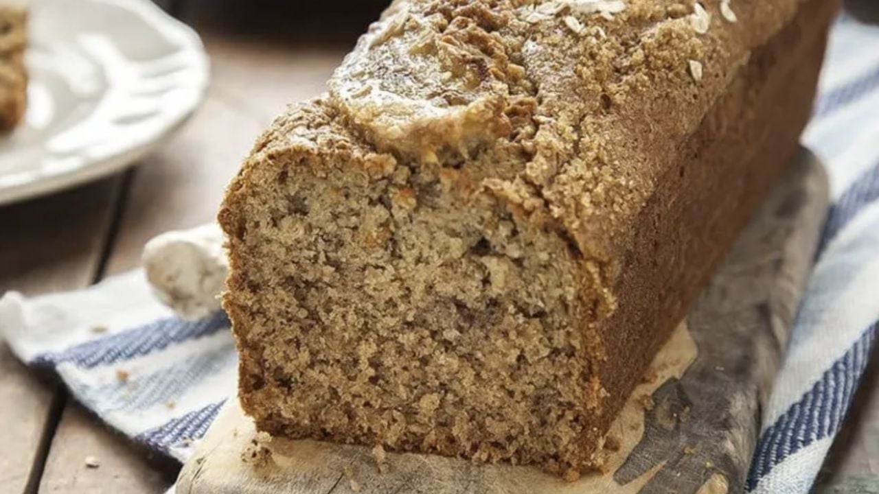 Budín de avena y banana: receta fácil, saludable y deliciosa