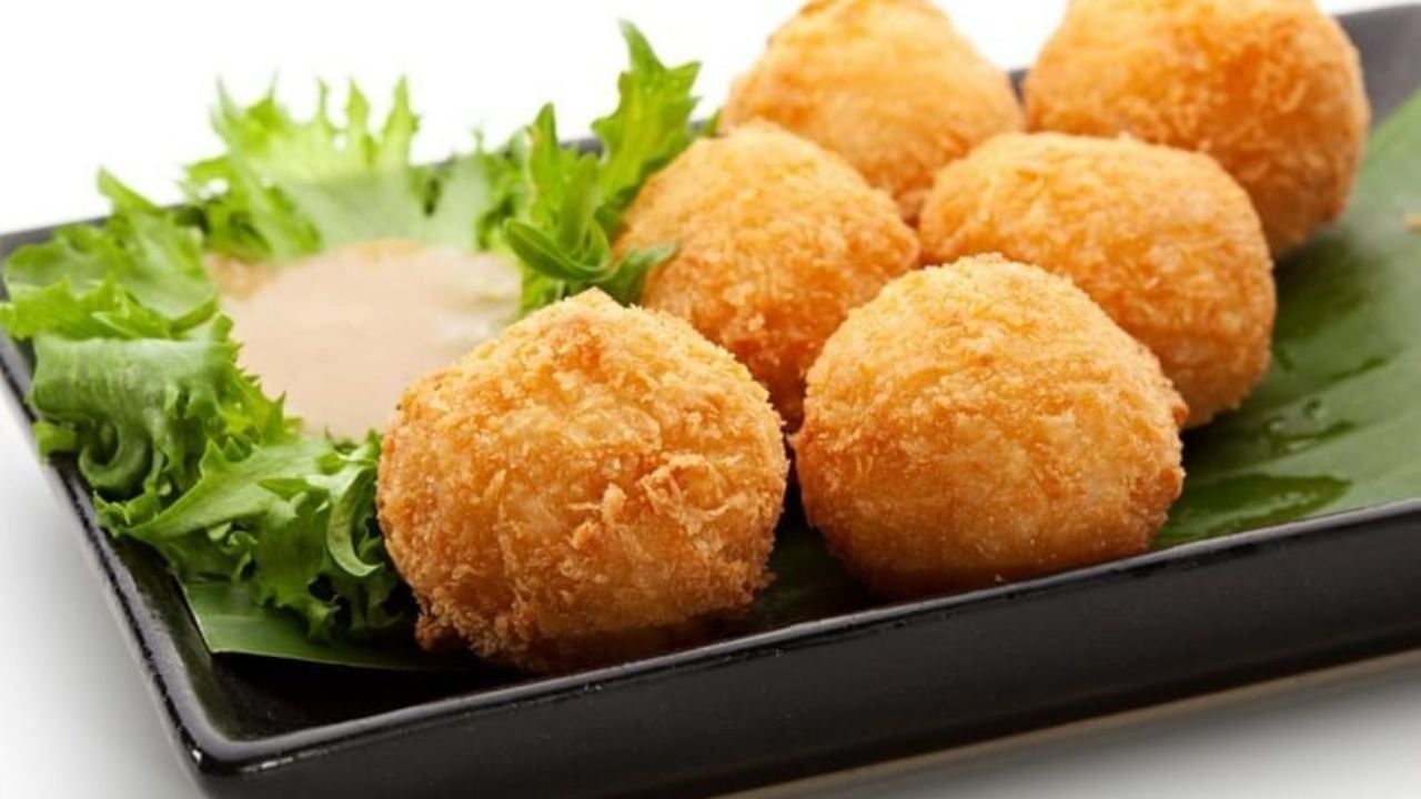 Croquetas de arroz: sencilla y sabrosa