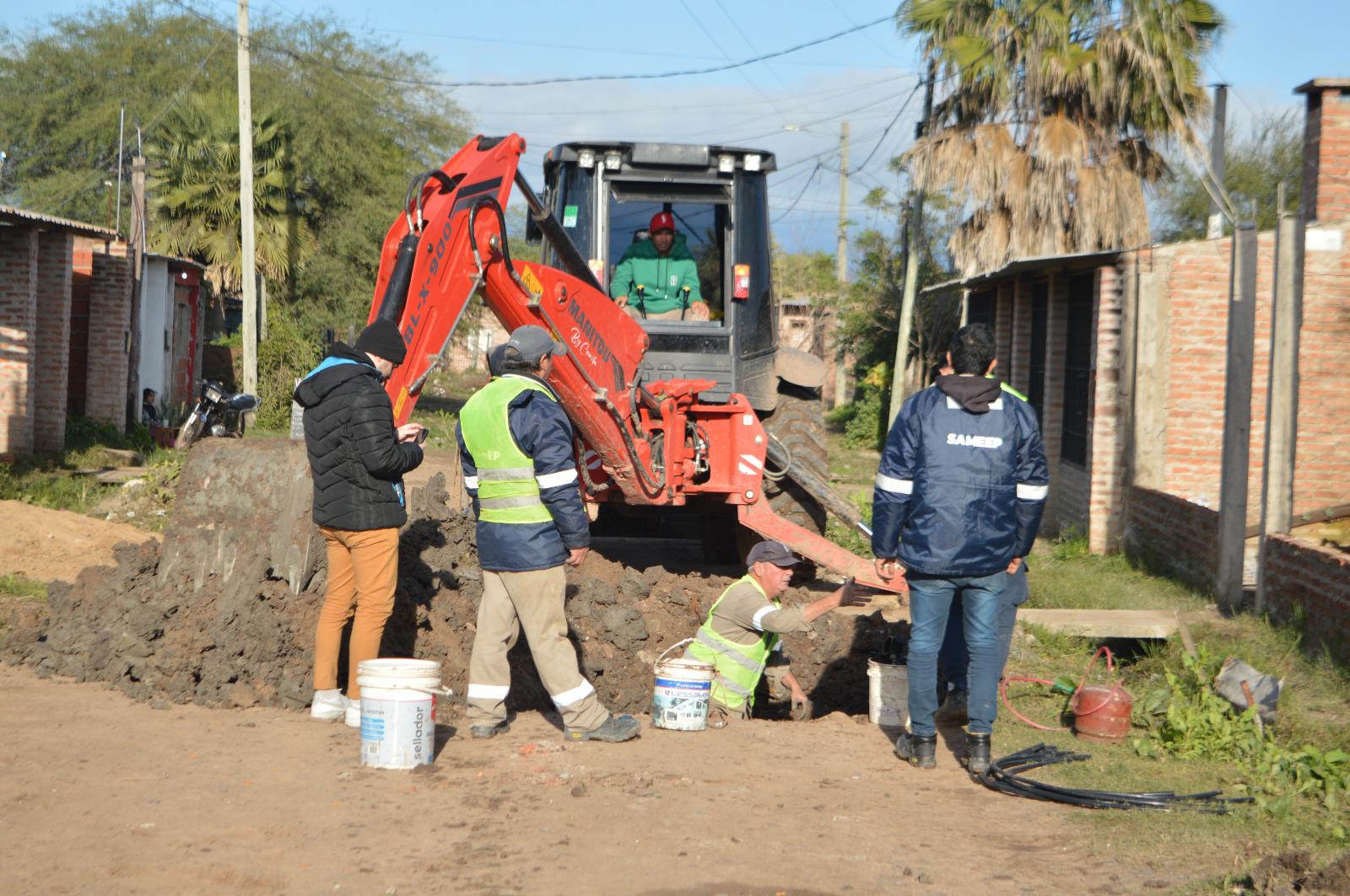 SAMEEP: TRAMO FINAL DE LA EXTENSIÓN DE RED DE AGUA EN LOS BARRIOS SAN ANTONIO Y EDISON, UNA OBRA ESPERADA POR MÁS DE 15 AÑOS