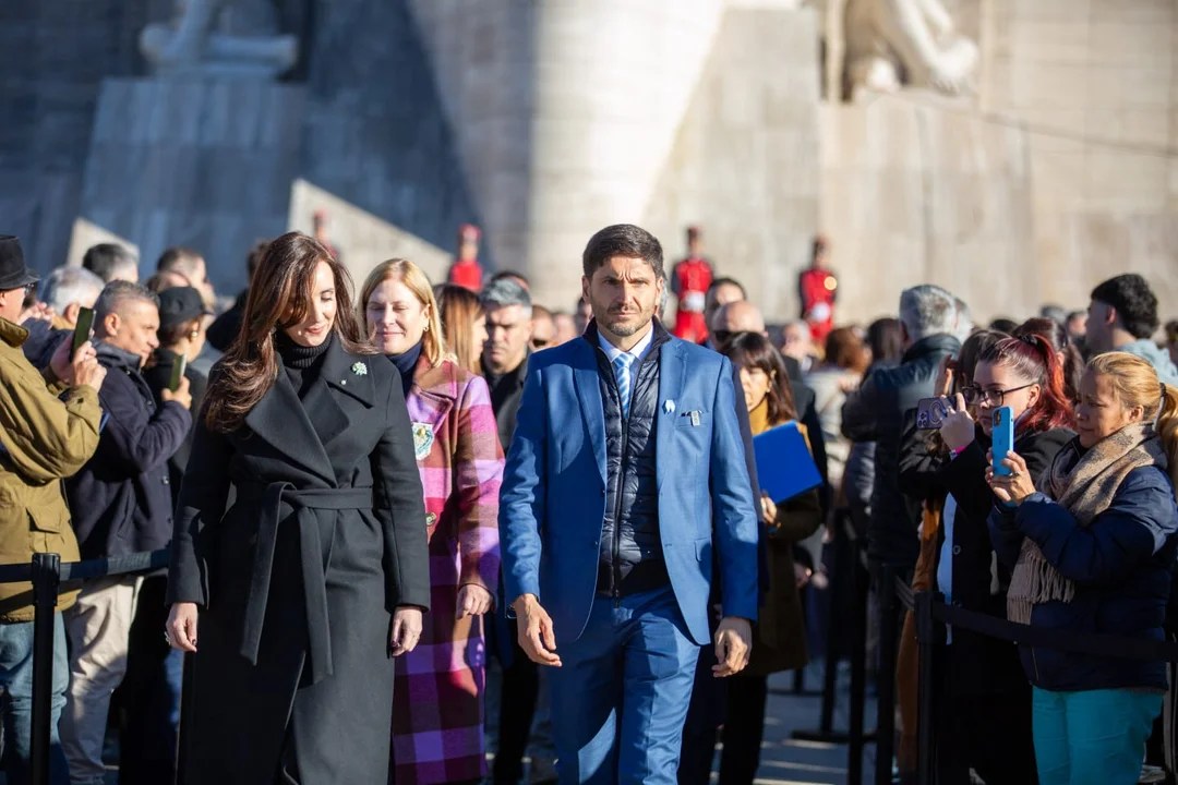 Interna en el Gobierno: el tiro por elevación de Villarruel a Milei por no ir a Rosario en el Día de la Bandera