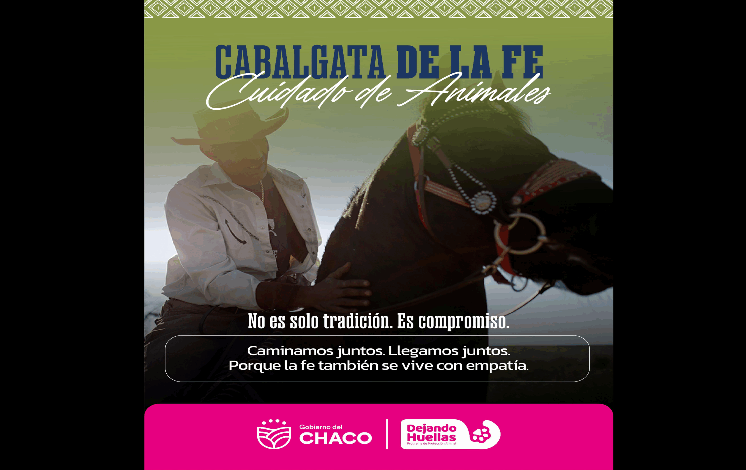 PROTECCIÓN ANIMAL EN LA CABALGATA DE LA FE: 15 VETERINARIOS ACOMPAÑARÁN TODO EL RECORRIDO
