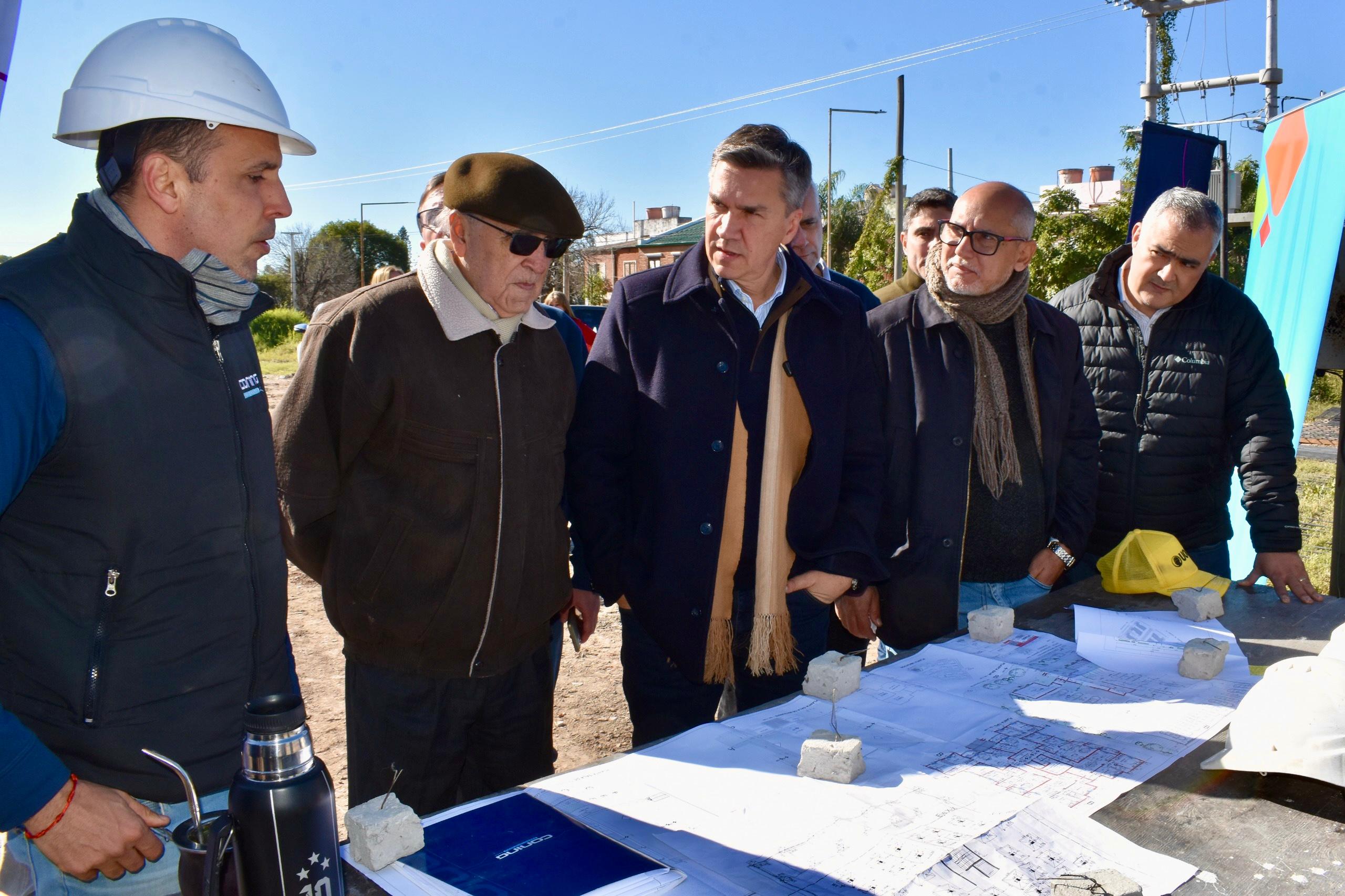 EL GOBERNADOR ZDERO CONSTATÓ EL INICIO DE OBRA DEL FIDEICOMISO INMOBILIARIO PIACENTINI