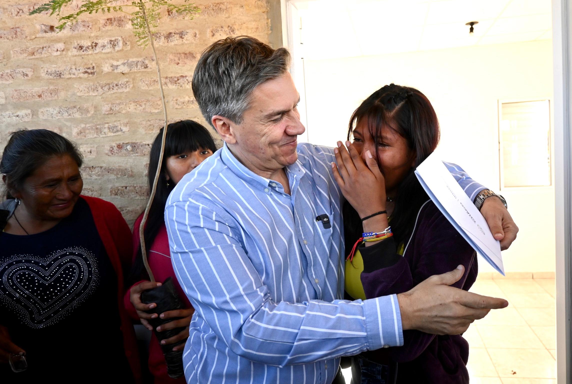 PLAN PROVINCIAL 200 VIVIENDAS ÑACHEC: FAMILIAS DE EL ESPINILLO YA TIENEN SU CASA PROPIA