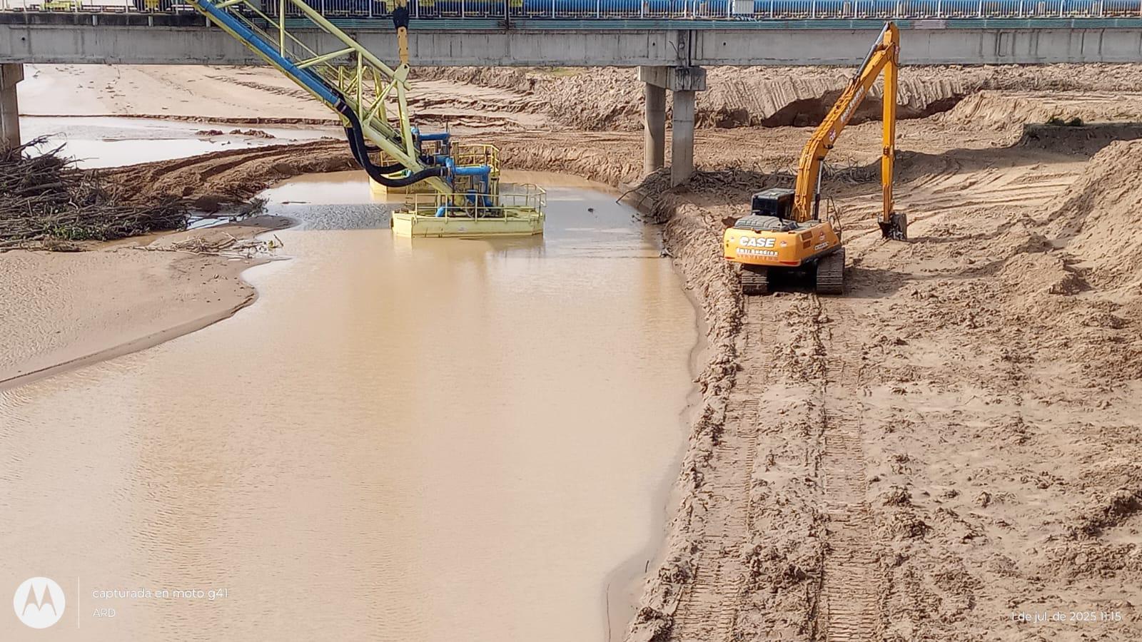 PUERTO LAVALLE: SAMEEP EJECUTA ACCIONES EN LA PLANTA POTABILIZADORA ANTE LA BAJANTE DEL RÍO BERMEJO