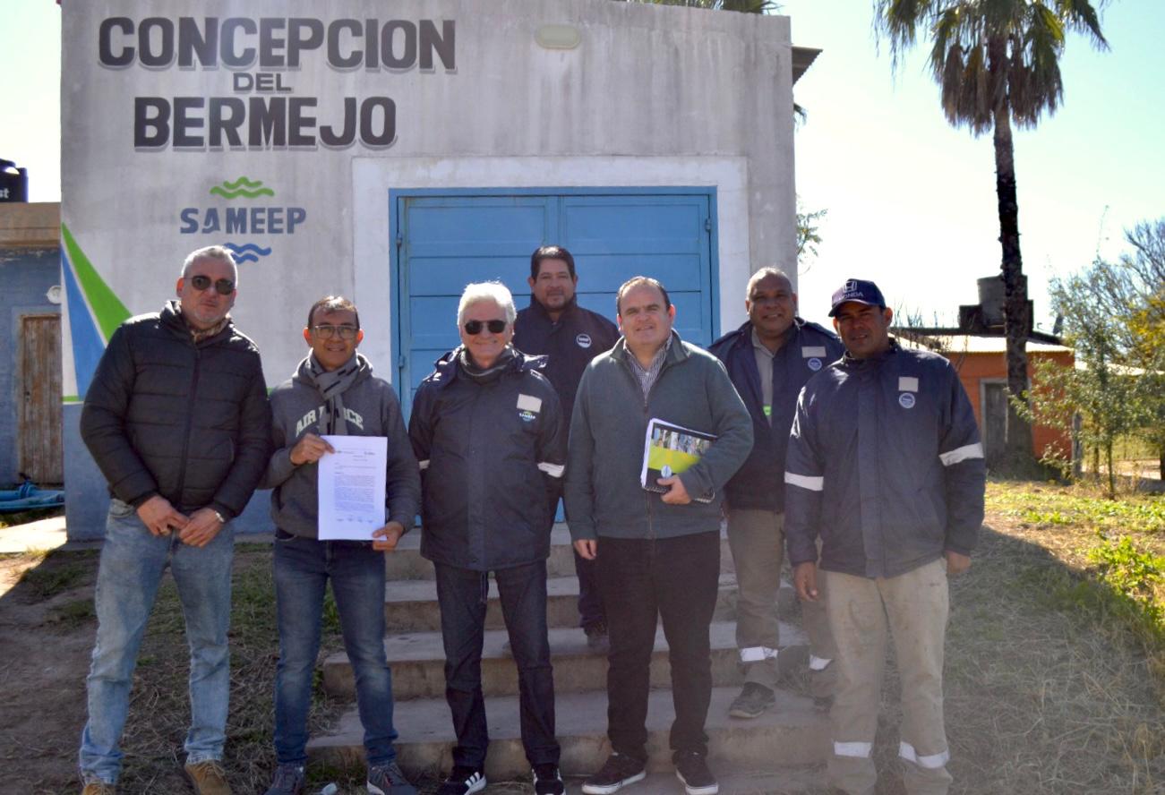 CONCEPCIÓN DEL BERMEJO: SAMEEP PUSO EN FUNCIONES AL NUEVO JEFE DE SERVICIO PARA MEJORAR LA PRESTACIÓN EN LA LOCALIDAD CONCEPCIÓN DEL BERMEJO: SAMEEP PUSO EN FUNCIONES AL NUEVO JEFE DE SERVICIO PARA MEJORAR LA PRESTACIÓN EN LA LOCALIDAD