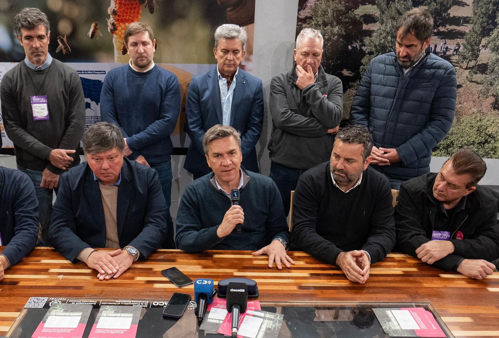 EN EL STAND DE CHACO: SE PRESENTÓ LA NACIONAL PRIMAVERA BRAFORD EN LA RURAL DE PALERMO